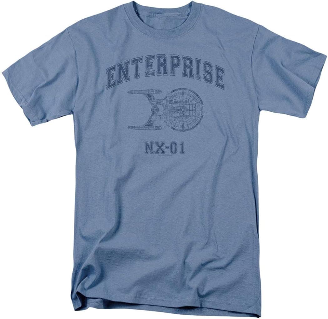 Popfunk Classic Star Trek: Enterprise NX-01 Athletic T Shirt & Stickers