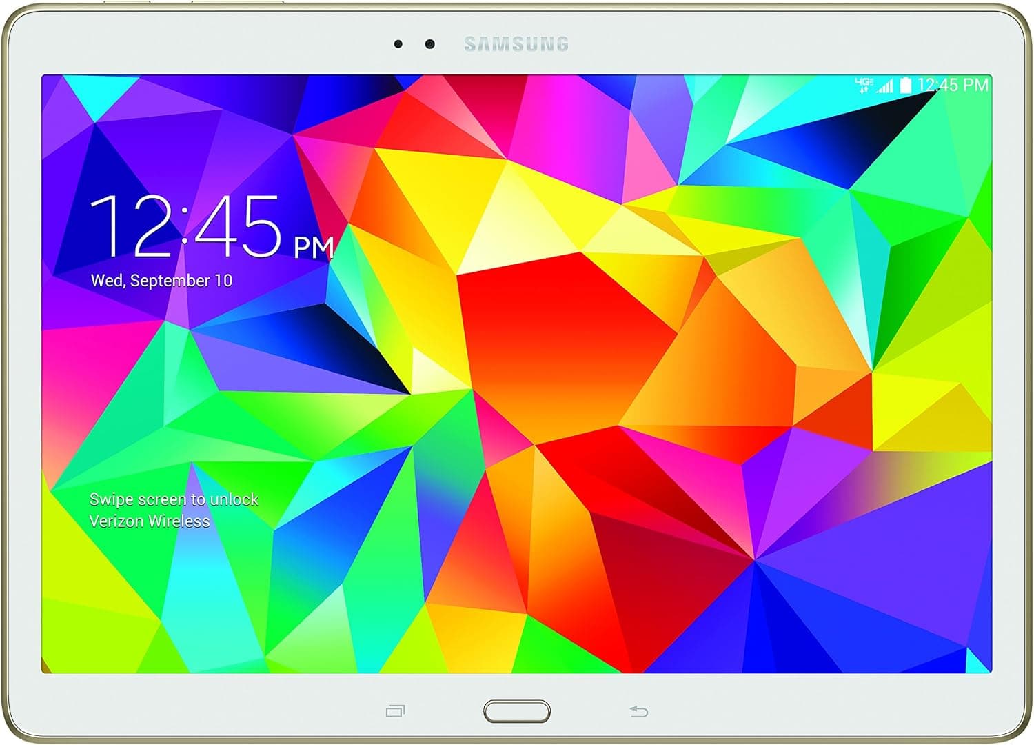 Samsung Galaxy Tab S 4G LTE Tablet, Dazzling White 10.5-Inch 16GB (Verizon Wireless)