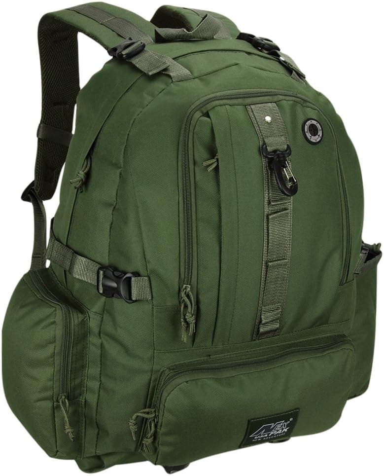 NPUSA Mens Hydration Ready Outdoor Tactical Gear Hiking Backpack Daypack Bag 21 Inch