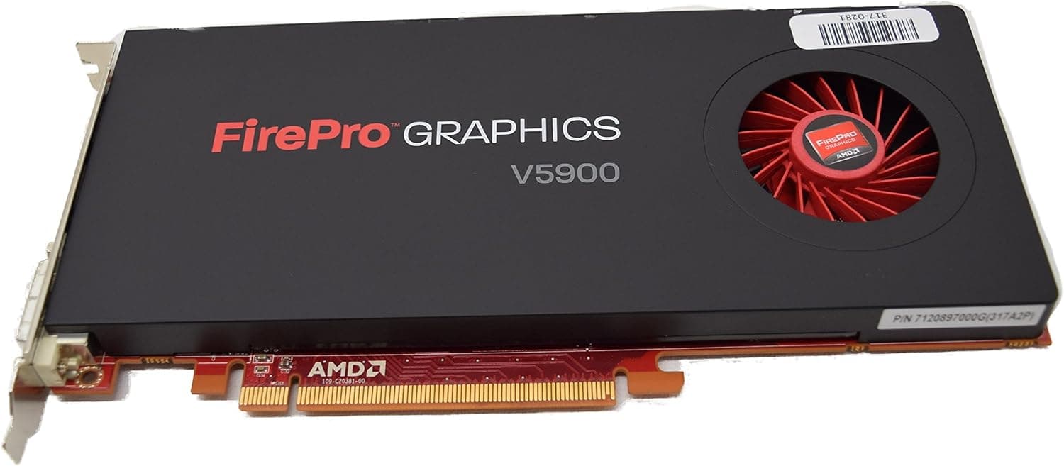 Sapphire AMD FirePro V5900 2GB GDDR5 Dual DP/DVI-I PCI-Express Graphics Card Graphics Cards 100-505843