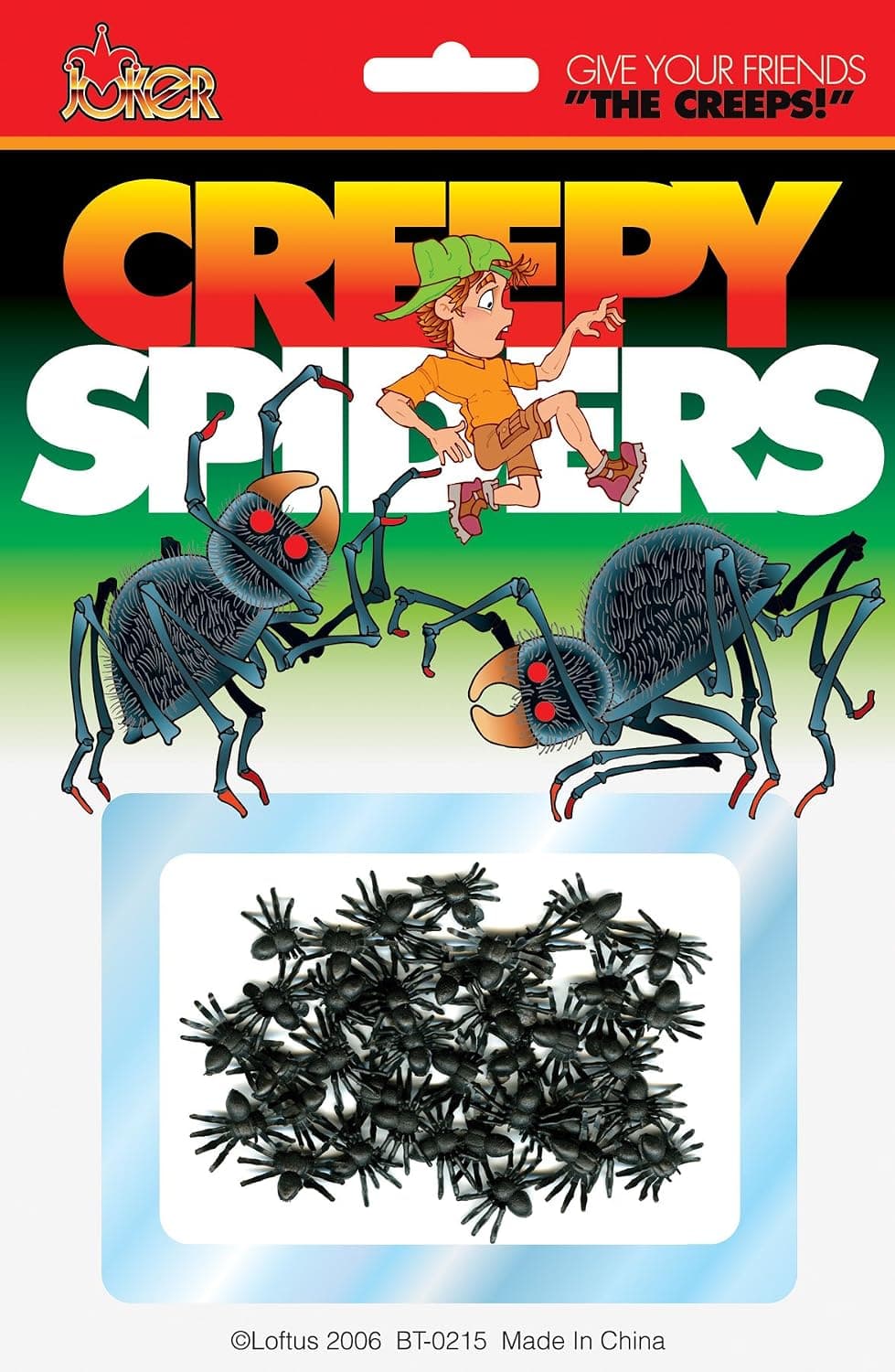 Loftus International Creepy Spiders Halloween Decor (1 Pack)
