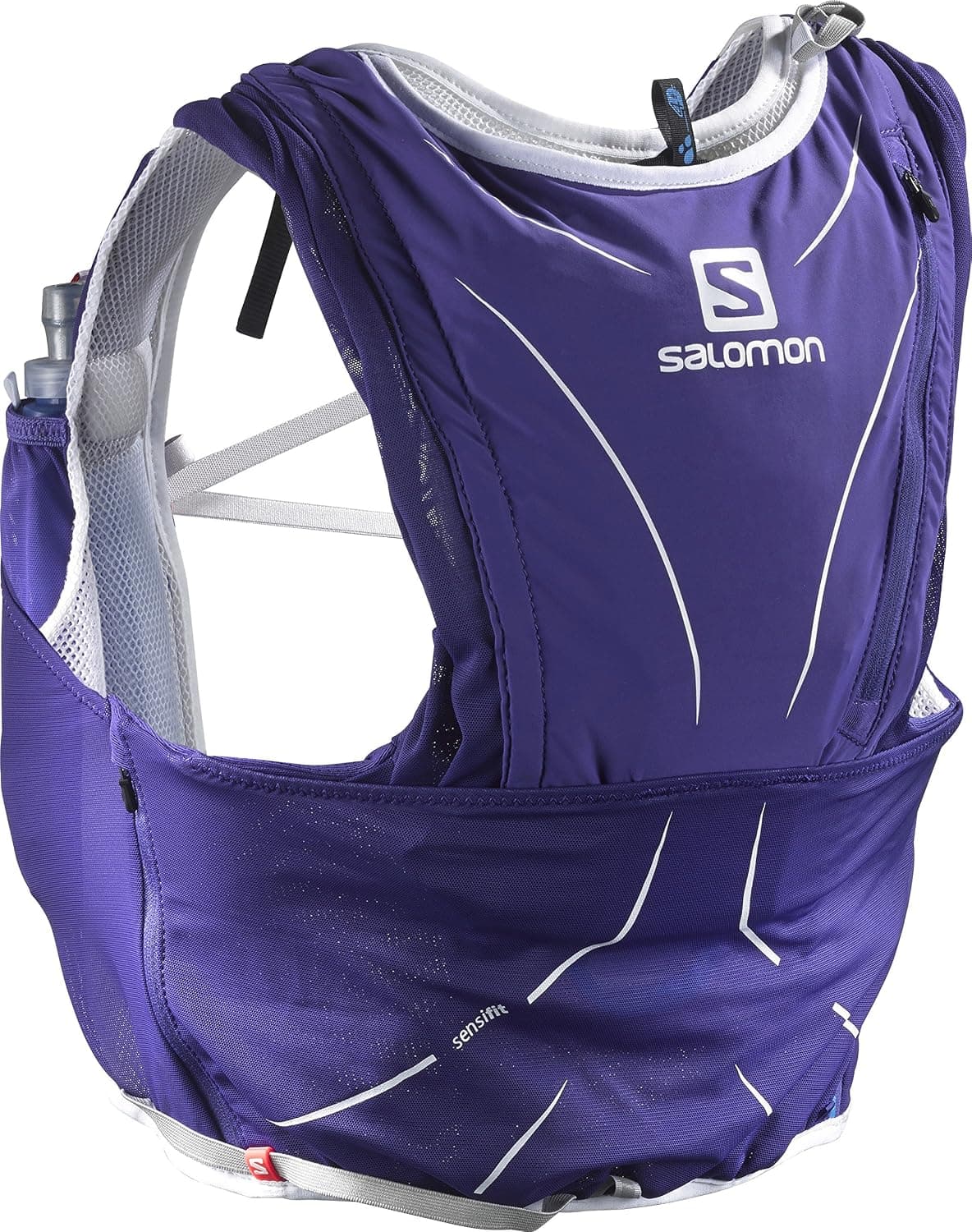 Salomon ADV SKIN 12 SET Sports Water-Bottles, Spectrum Blue/White, X-Small/Small