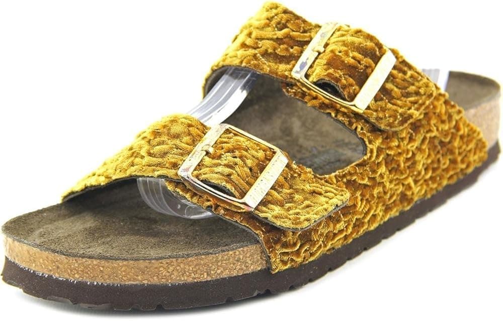 Birkenstock Unisex Arizona Persian Gold Sandals - 6-6.5 B(M) US Women