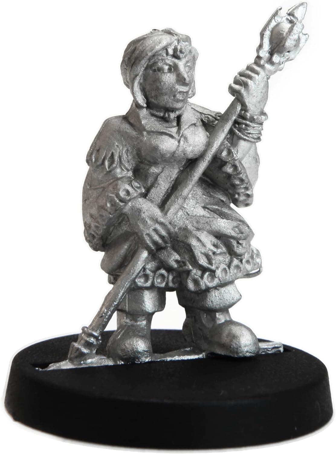 Stonehaven Dwarf Mage Miniature Figure (for 28mm Scale Table Top War Games) - Made in USA