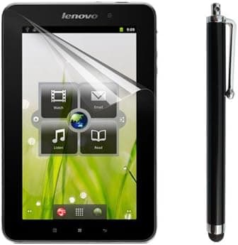 Skque Screen Protector + Black Aluminum Stylus Pen For Lenovo Ideapad A1 7 In...