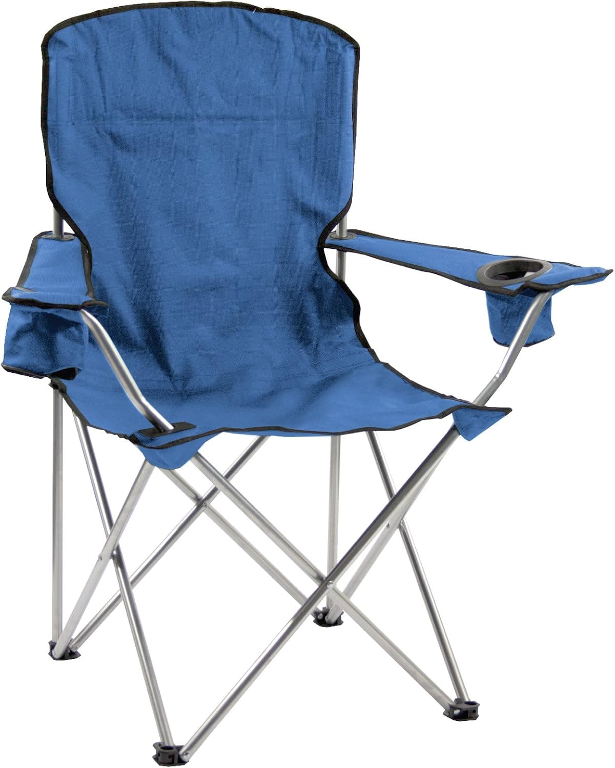 Quik Shade Quick Chair Deluxe Folding Quad Chair, Navy