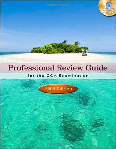 Professional Review Guide for the CCA Examination, 2008 Edition