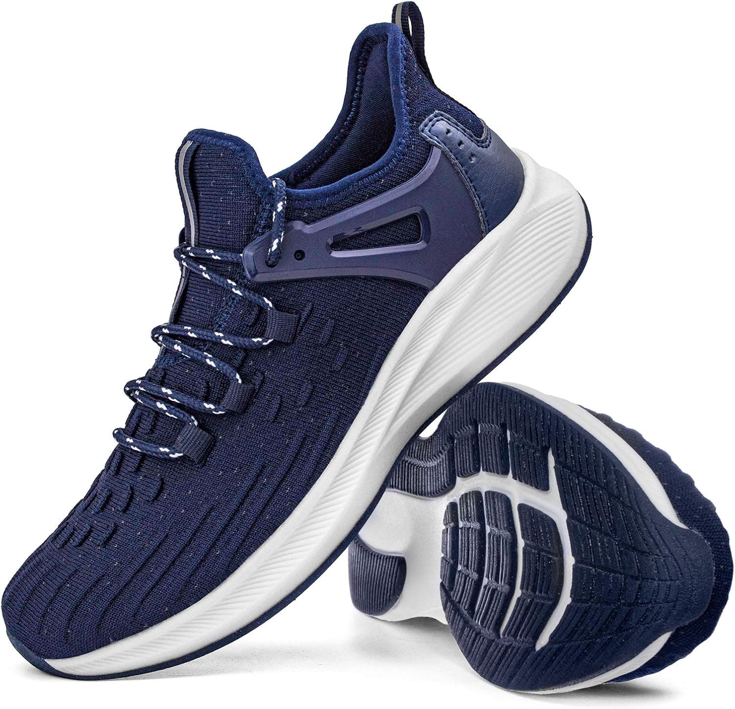 Men's Sneakers Slip-On Tennis Shoes - Lightweight Walking Shoes Breathable Non Slip Cross Trainers Shoes for Gym Workout Jogging