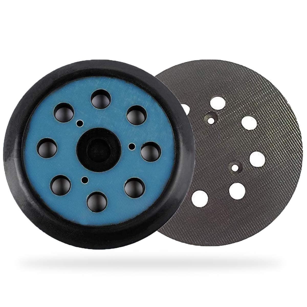 Wadoy BO5010 Replacement Pad Compatible with Makita - 5 Inch Dia 8 Hole Sander Hook and Loop Pad Replaces BO5030/K BO5031K BO5041K