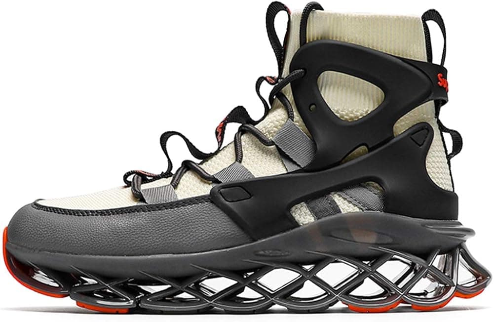 Mens Running Shoes Non Slip Gym Tennis Athletic Walking Breathable Blade Hip Hop Fashion Sneakers