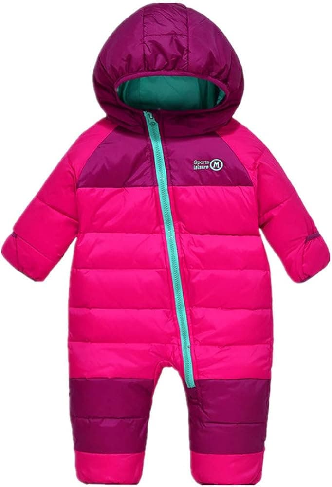 Beide Baby Boys Girls Snowsuit Winter Puffer Jacket Pram Suit