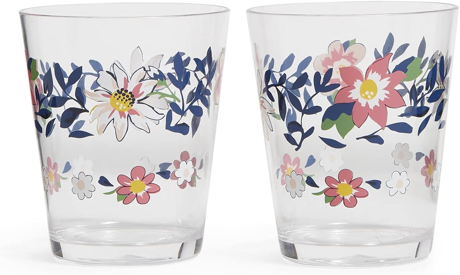 Vera Bradley Indoor/Outdoor Acrylic Cups Set of 2