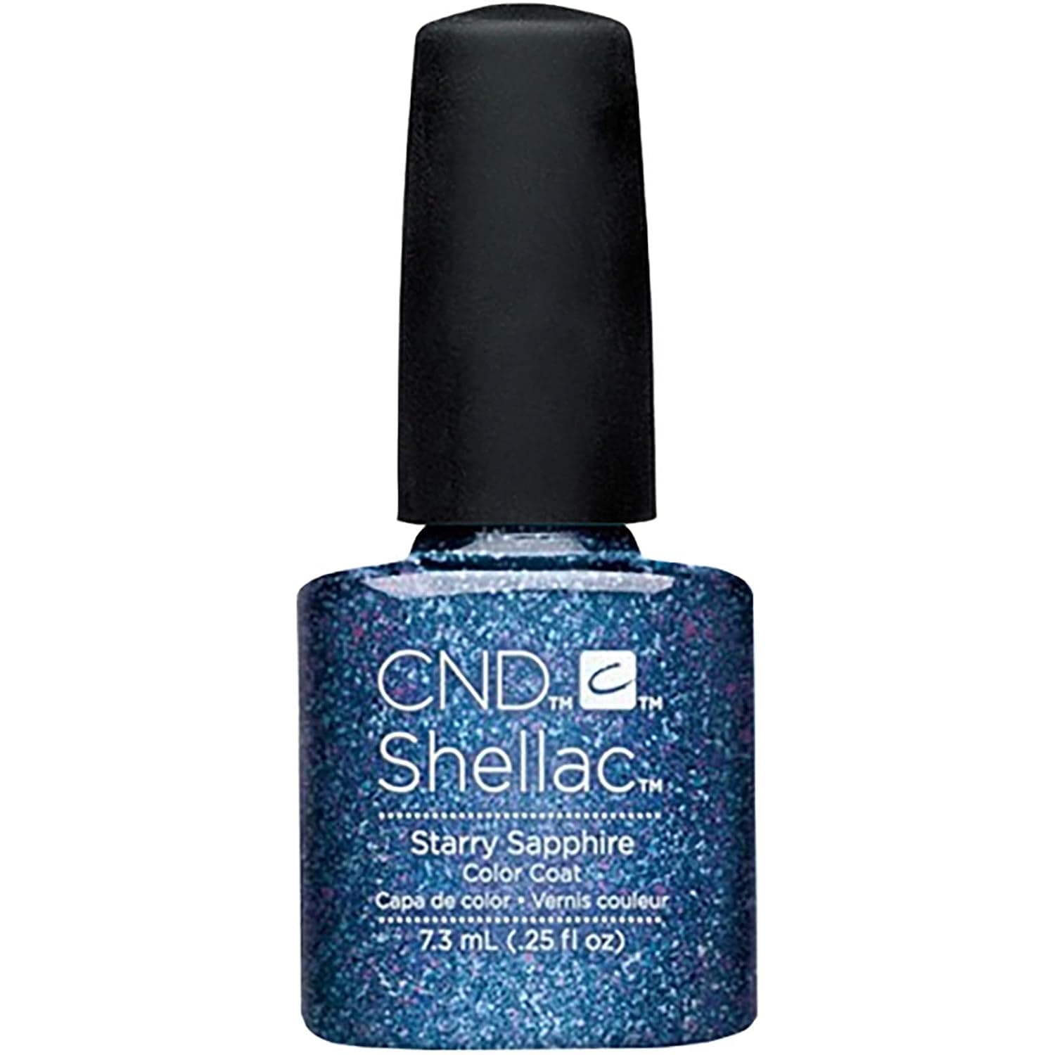CND Shellac Nail Polish, Starry Sapphire, 0.25 fl. oz.