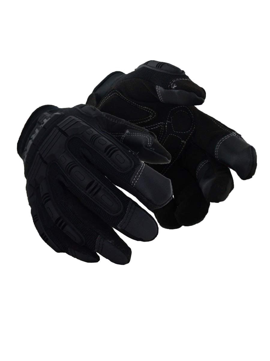 MAGID PGP49TXL T-REX Impact Ultra Gloves, Extra Large, 2 Count, Black