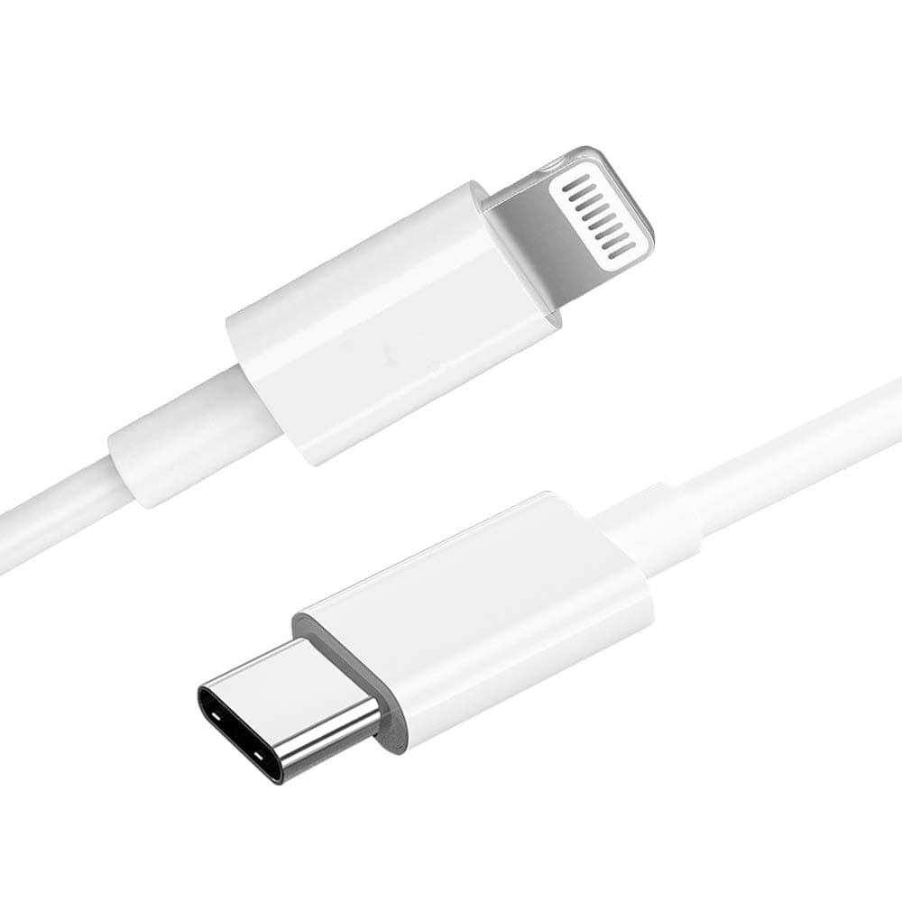 RUXIN USB-C to Lightning Cable 3.3ft,[MFi Certified] 18W PD Fast Charging Cable Compatible with iPhone 12/12pro/11/11 Pro/X/XS/XR/SE/8 Plus/AirPods Pro/iPad,White
