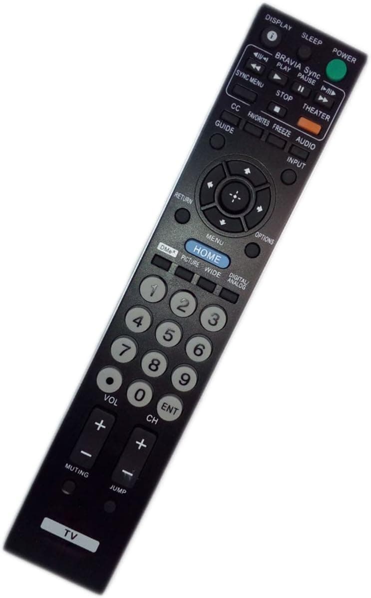 Replaced Remote Control Compatible for Sony KDL-26S2000 KDL-40D3000 KDL-32VL140 RM-YD035 RM-YD025 KDL32S2000 KDL46V3000 KDL40V4150 KDL32BX300 KDL46S4100 Plasma LCD LED BRAVIA HDTV TV