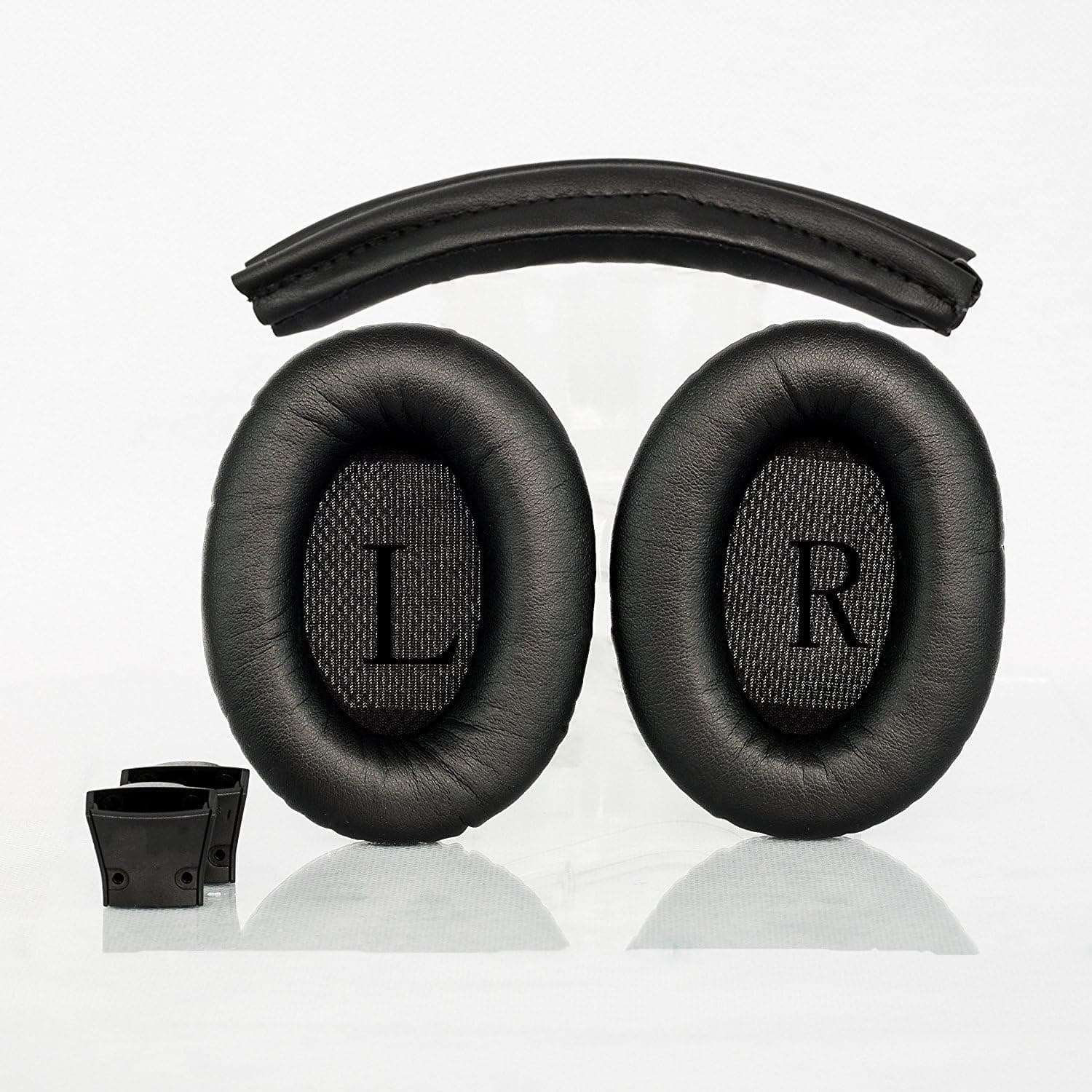 Natoo Replacement Earpads Ear Pads and Headband Cushion pad for Bose Quietcomfort 2 15 QC2 QC15 Headphone