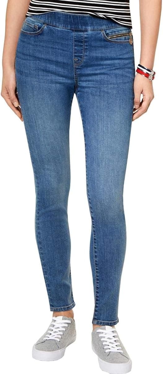 Tommy Hilfiger Women's Skinny Fit Gramercy Denim Jean (Standard and Plus)