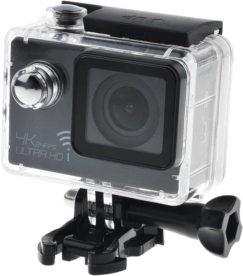 ABLEGRID AG9000S Real 4K 12.40M Pixel High Speed Wi-Fi NOVATEK NT96660+SONY IMX117CQT COMS Sensor Sports & Action Camera for Bicycle Motorcycle Diving Swimming Black