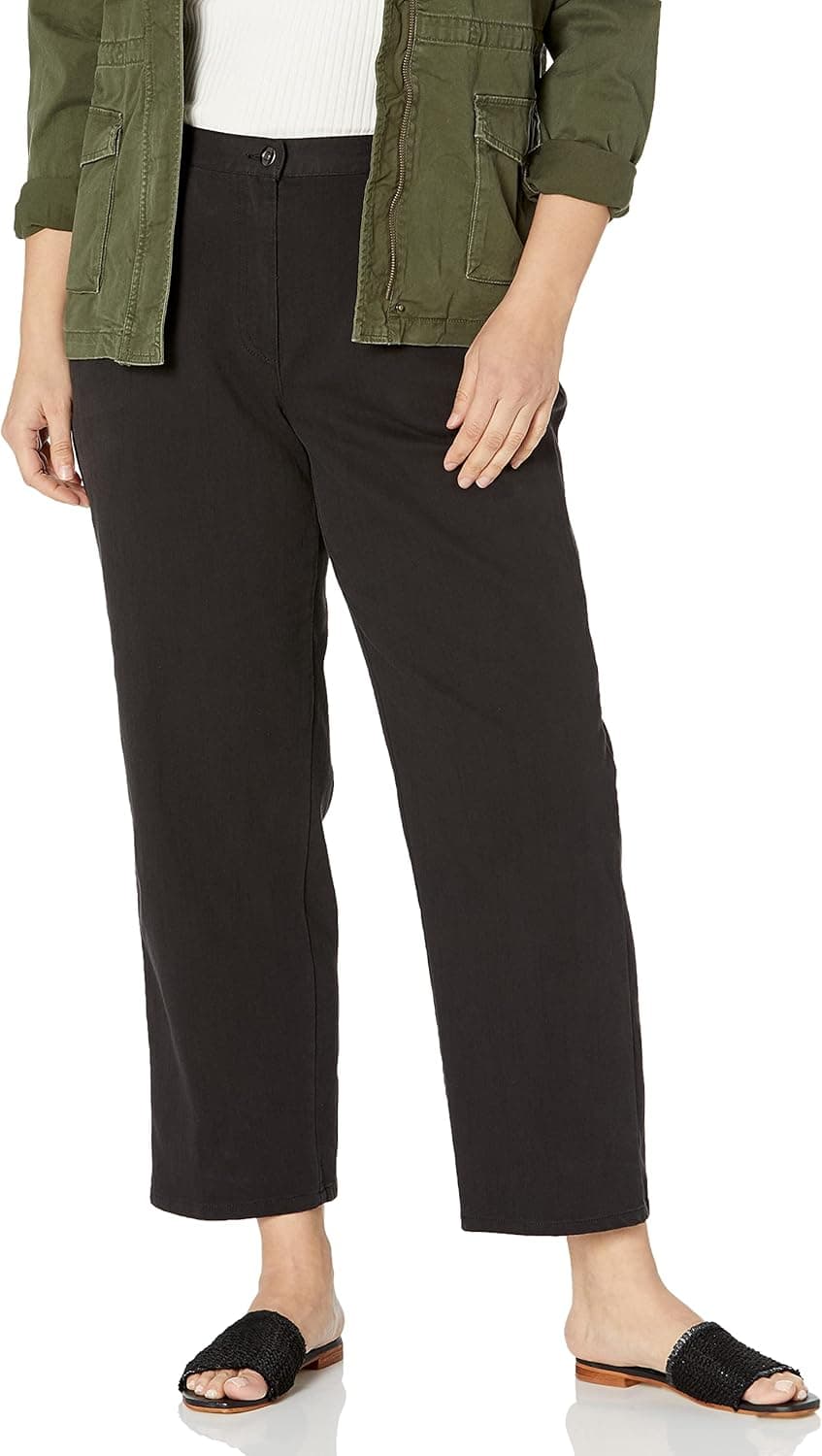 Ruby Rd. Women's Size Plus Classic Flat Front Denim Jean