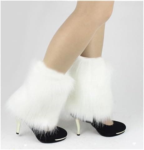World Pride Faux Fur Leg Warmer Boot Sleeves