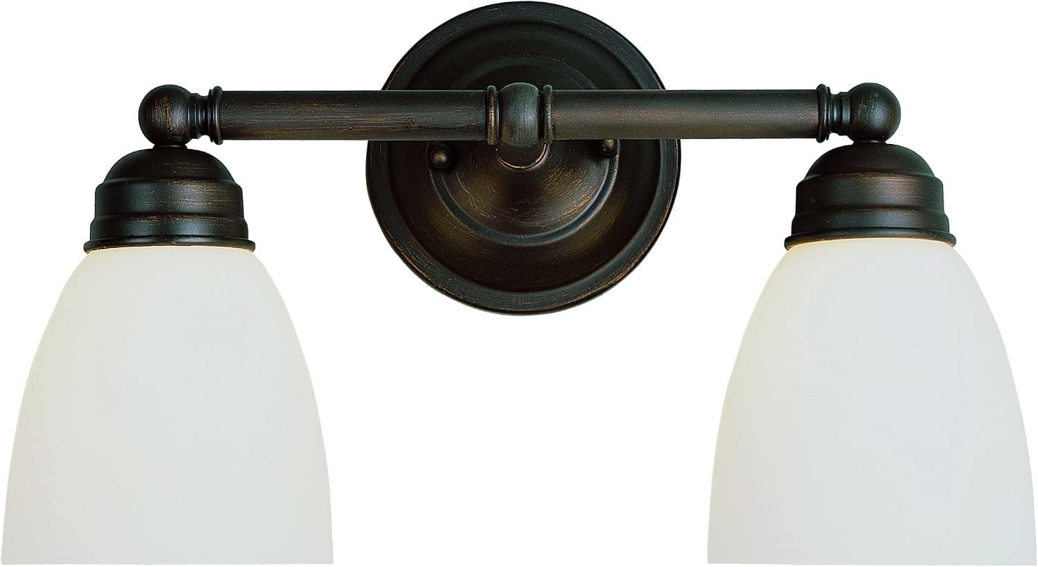 Trans Globe Imports 3356 ROB Traditional Two Light Vanity Bar from Ardmore Collection in Bronze / Dark Finish,
