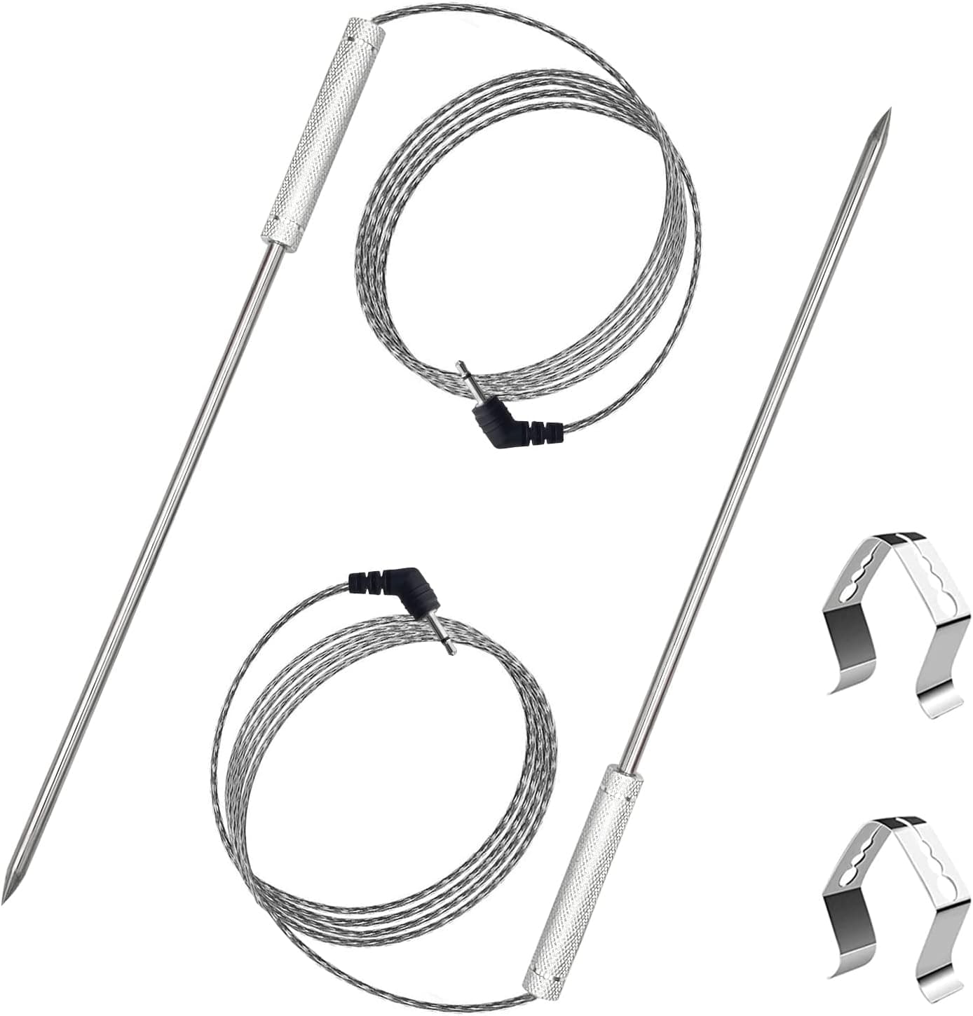 Upgraded Meat Probe Replacement for Thermopro Thermometers TP04, TP06, TP06S, TP07, TP-07S, TP08, TP-08S, TP09, TP09B, TP-10, TP16, TP17, TP20, TP20S, TP25, TP27, TP28, TP829, TP930, 2.5mm
