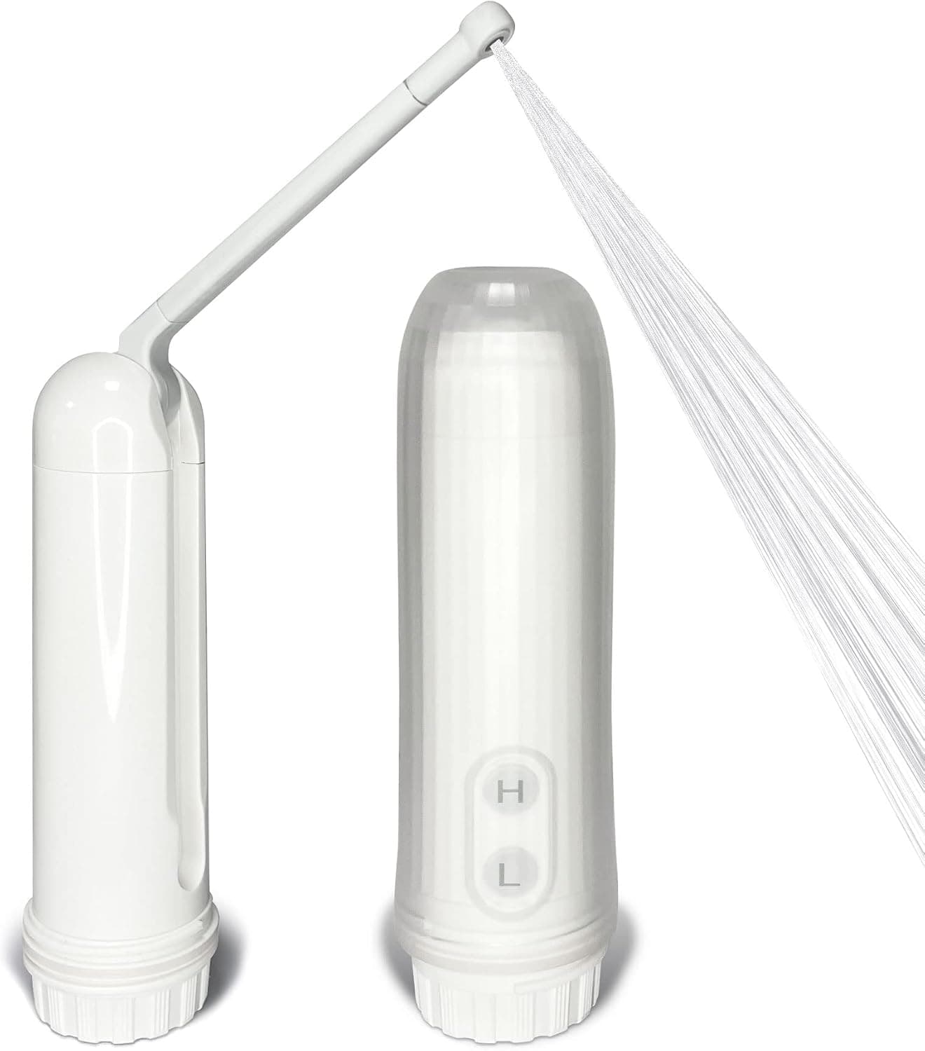 FOREARTH Portable Bidet Travel for Women Men Electric Handheld High Pressure Sprayer Bidets or Mobility Impaired Personal Hygiene Cleaning