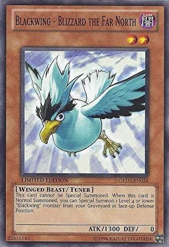 Yu-Gi-Oh! - Blackwing - Blizzard The Far North (GLD3-EN024) - Gold Series 3 - Limited Edition - Common