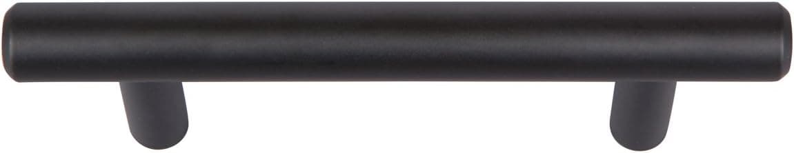 Matte Black Bar Handle Cabinet Handle 3 Inch c/c 25 pck