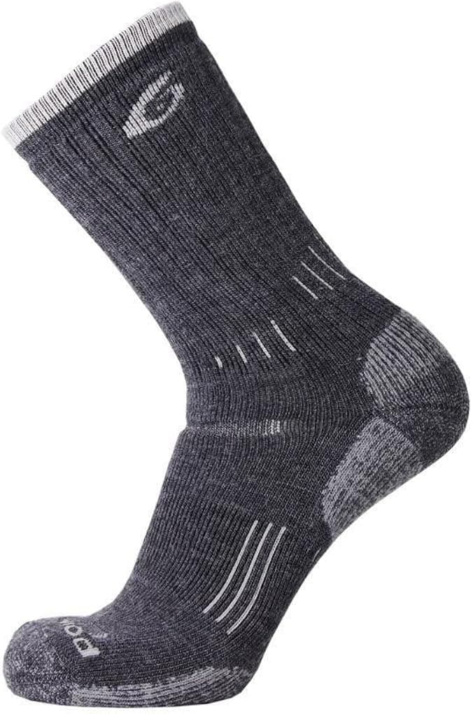 point6 Hiking Tech Crew Sock - Men's Socks MD Gray