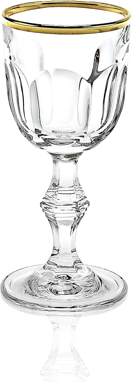 Lorenzo Provenza Cordial by Lorren Home Trends (6 Pack), Gold