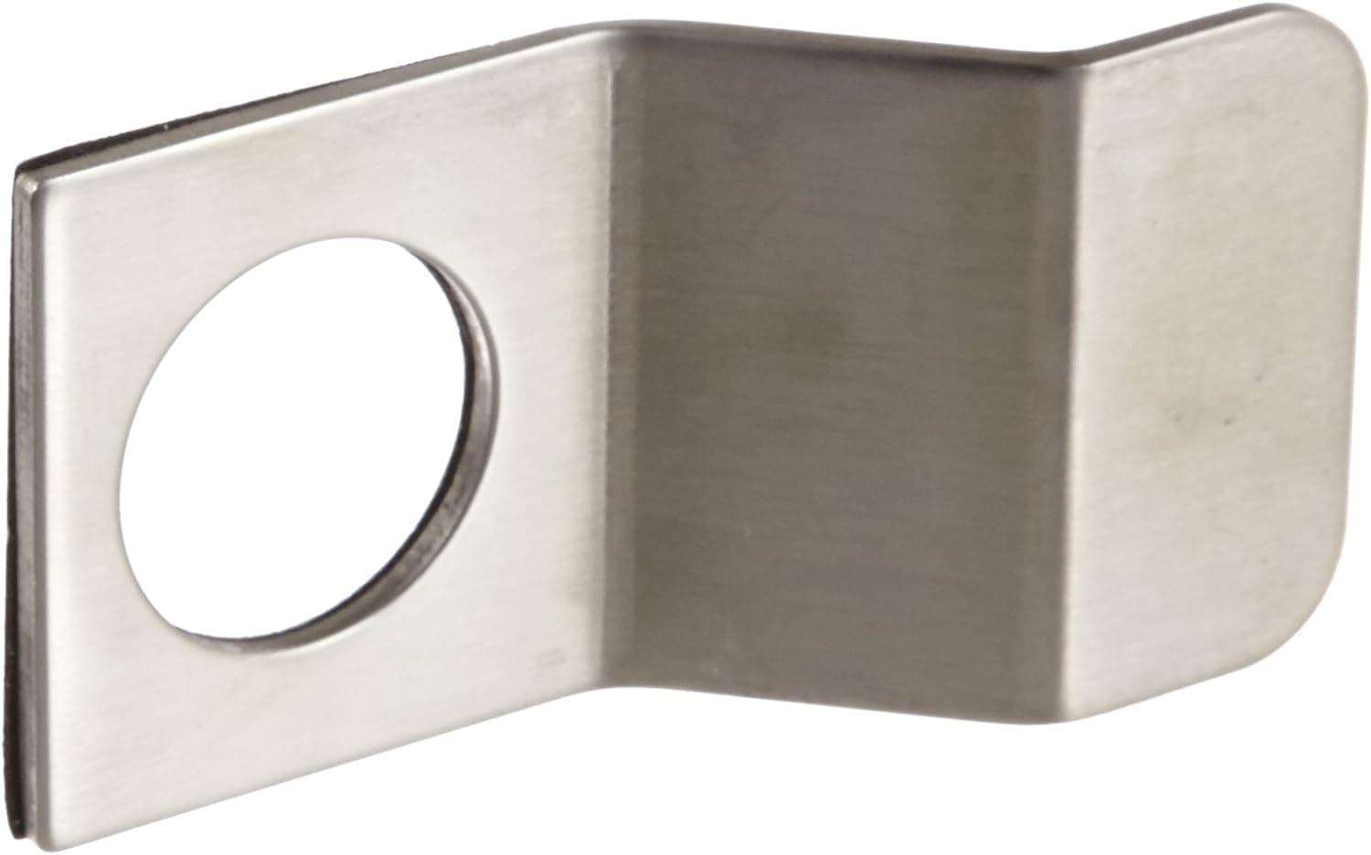Rockwood 90.32D Stainless Steel Flush Pull for Cylinder Lock, 2" Width x 3-3/4" Height x 1/8" Thick, 1-3/16" Hole Diameter, Satin Finish