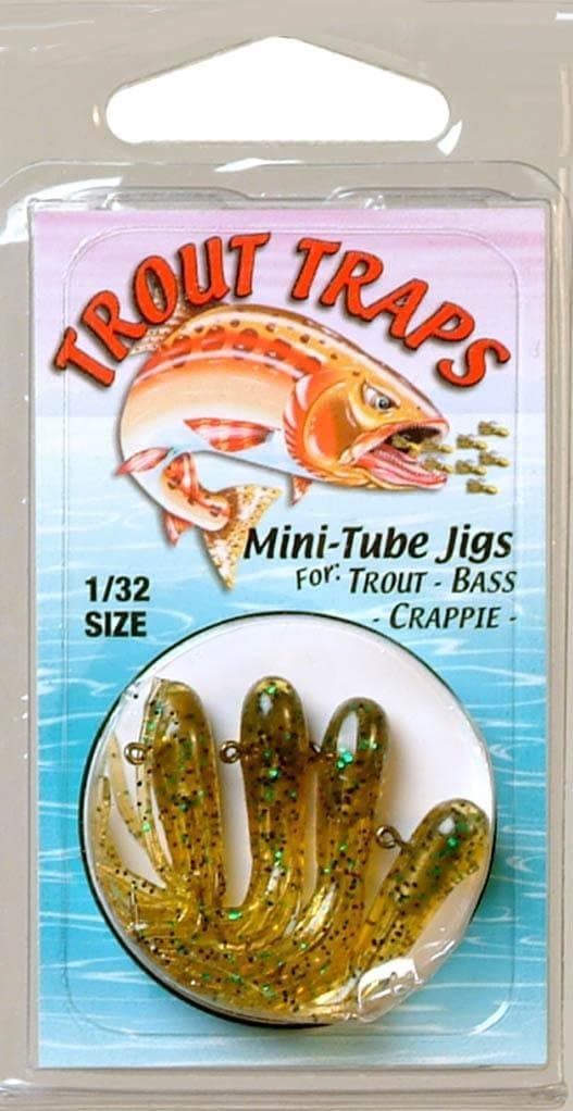 Hooked On Tackle 2TT62 1/32 Trout Trap (3 Pack), Oil Green, Multi, one Size