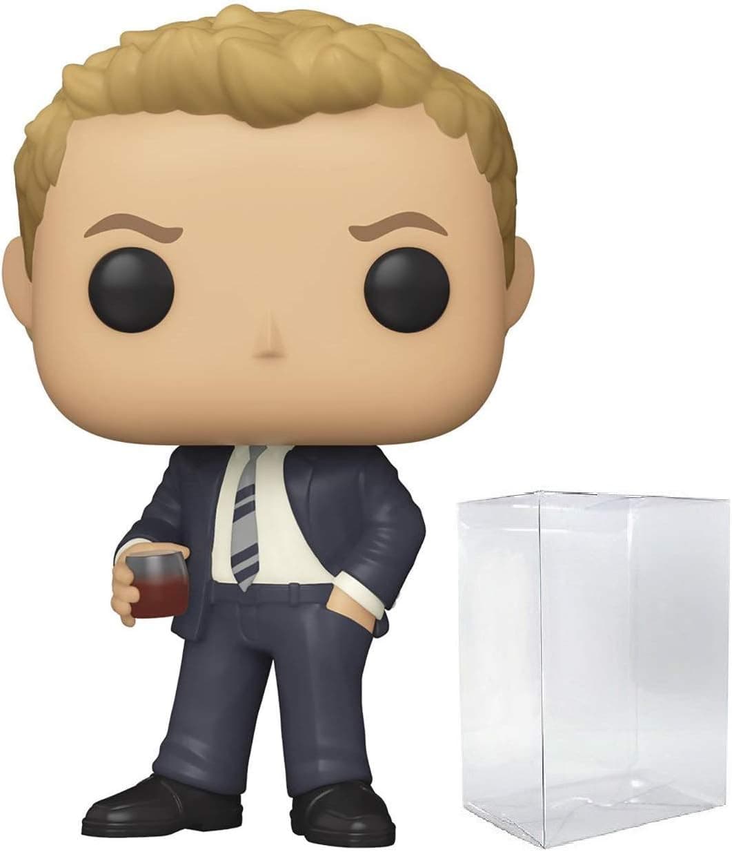 Funko Pop! TV: How I Met Your Mother - Barney Stinson Vinyl Figure (Bundled with Pop Box Protector Case)