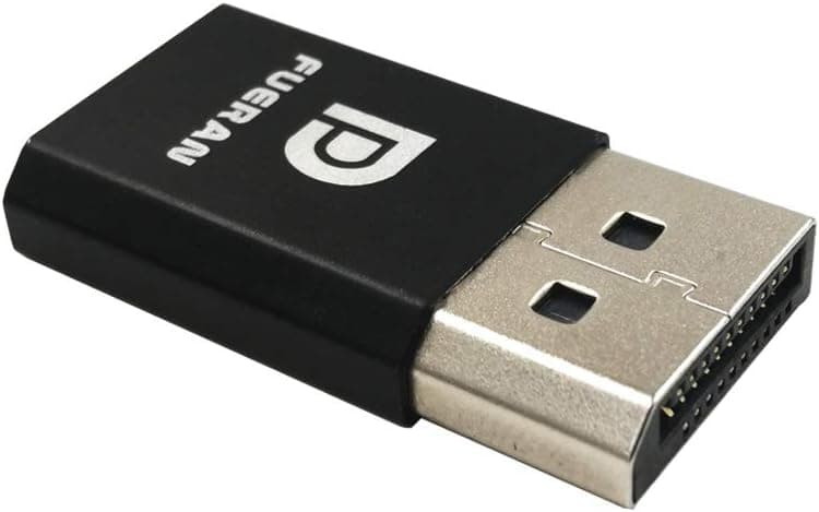 FUERAN DP - DisplayPort Display Emulator EDID Emulator Plug (fit Headless 2560x1600@30Hz)