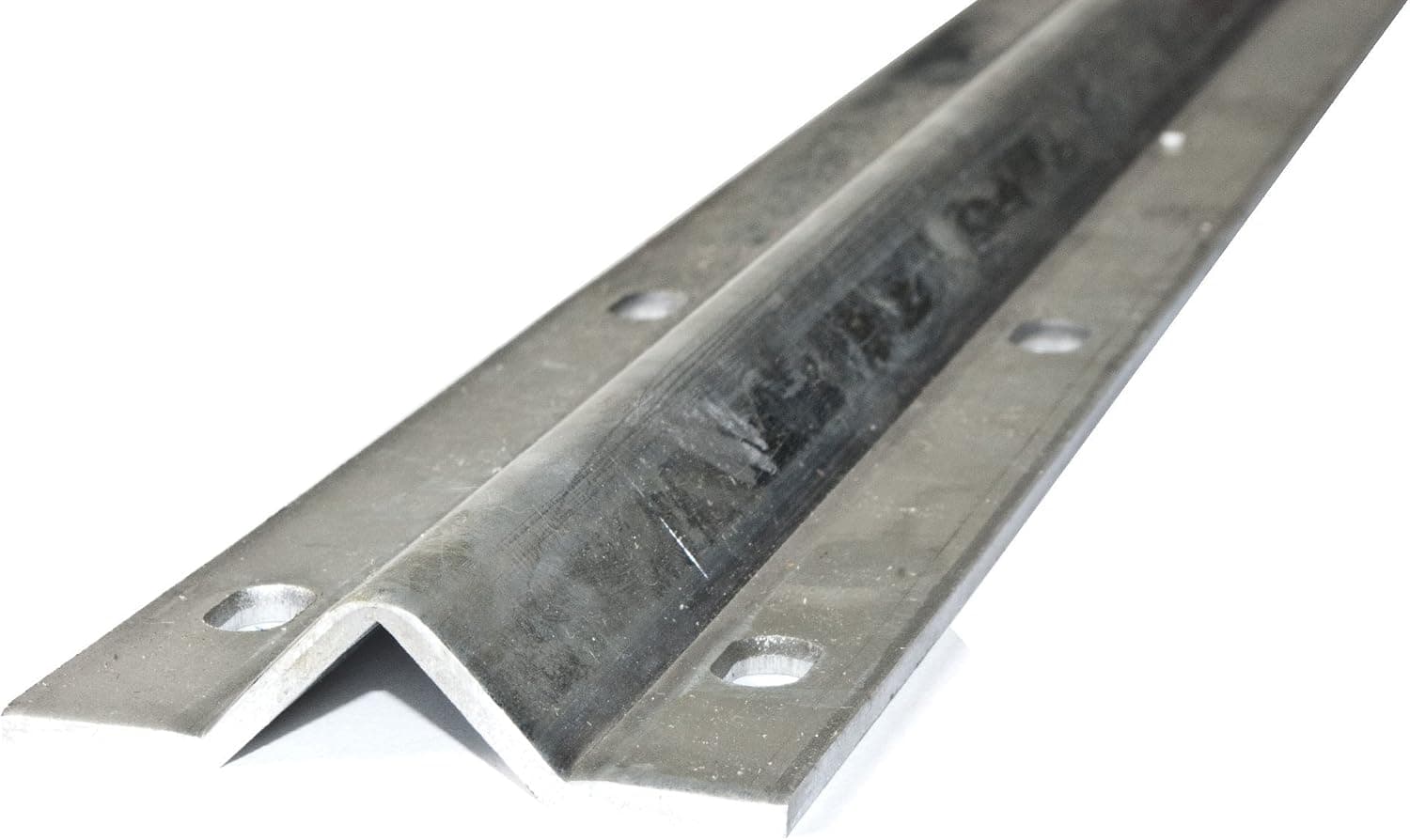 ALEKO VTRACK3FT 3 Feet Galvanized Gate V Track in 1 3 Foot Section for Sliding Rolling Chain Rack Driveway Gate
