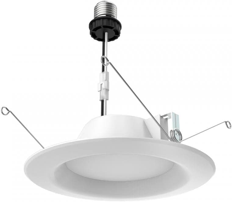 Satco S29313 9.8 watt LED Downlight Retrofit; 5 - 6"; 3000K; Dimmable; 120 Volts 12-Pack