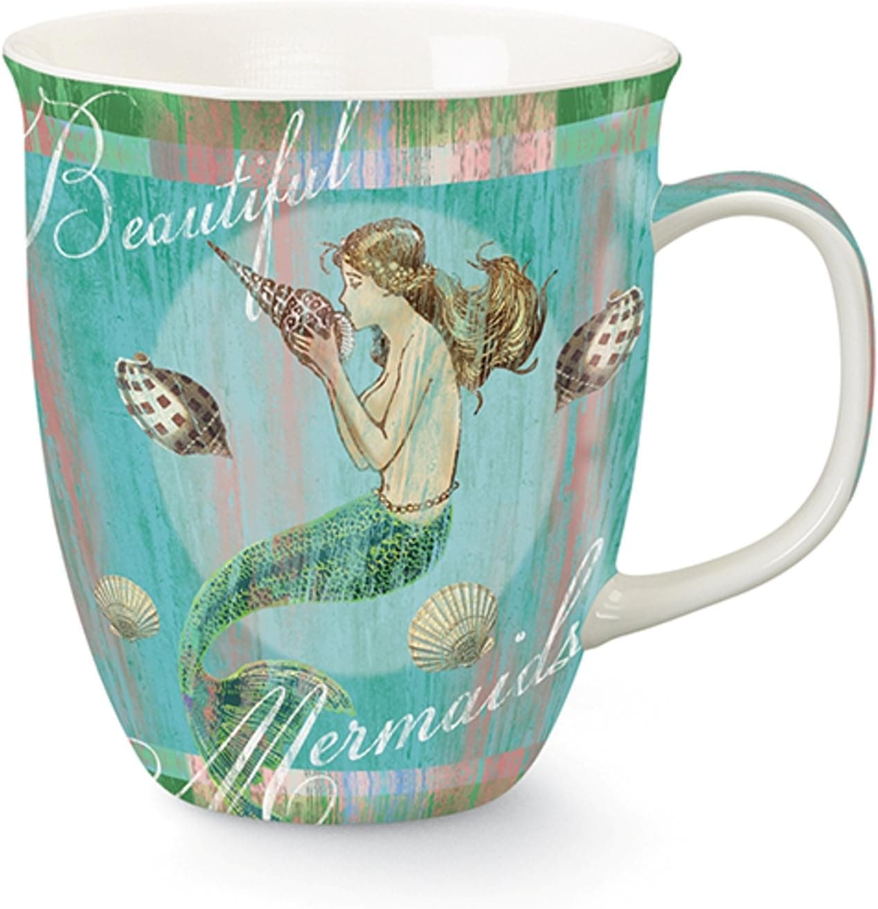 Mermaid Dreams Coffee or Tea Ceramic Mug by Cape Shore