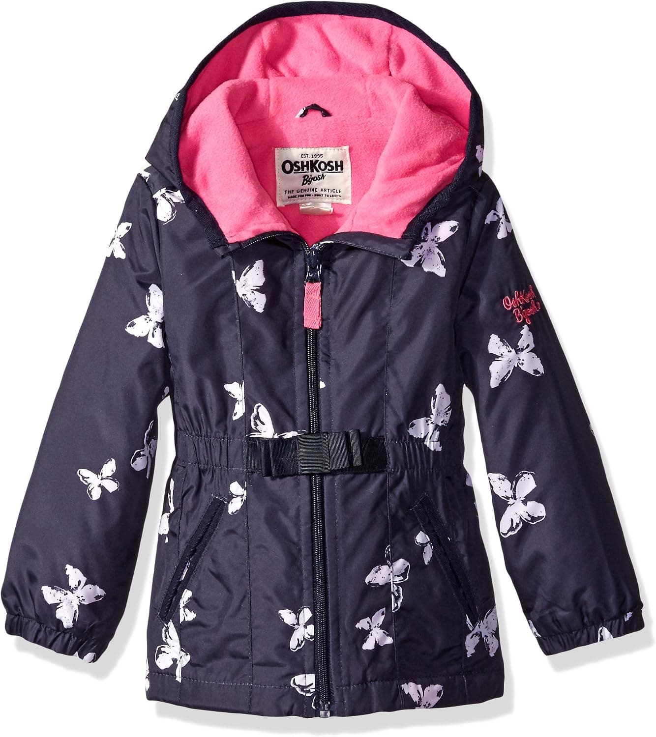 Osh Kosh Girls' Printed Midweight Transitional Jacket