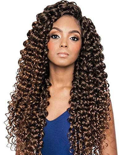 (3 PACK) Afri Naptural Caribbean Crochet Braid - CBP05 WATER FALL 18" (1B)