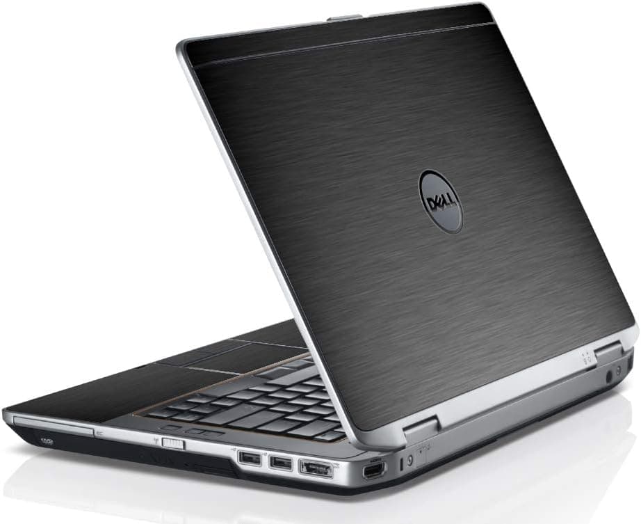 LidStyles Vinyl Protection Skin Kit Decal Sticker Compatible with Dell Latitude E6520 (MTS #3 (Gun Metal))