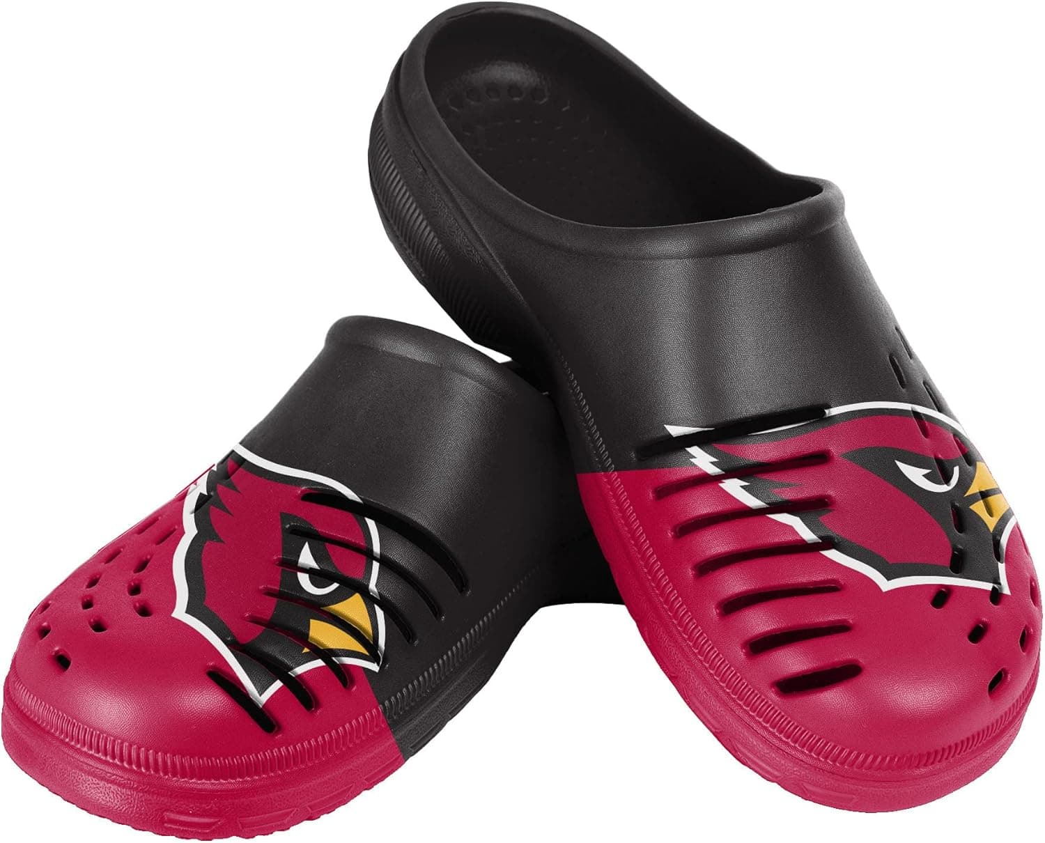 FOCO Mens NFL Team Logo Garden Water Sandals Shoes Slipper Clogs