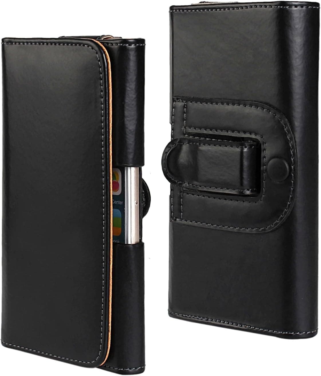 iPhone 7 Case, Pasonomi Premium Leather Pouch Carrying Case with Belt Clip Belt Loops Holster for Apple iPhone 7 4.7 inch