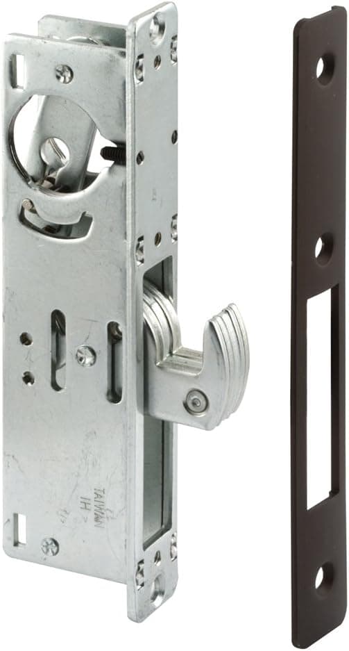 Prime-Line Products J 4559 Hook Style Door Mortise Deadlock, Bronze Finish
