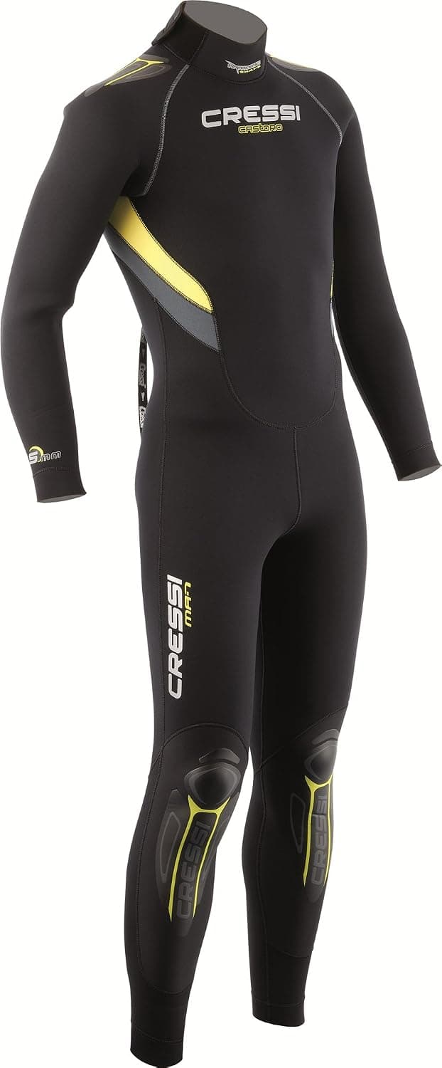 Cressi Castoro Men's 5mm Soft Premium Neoprene Wetsuit