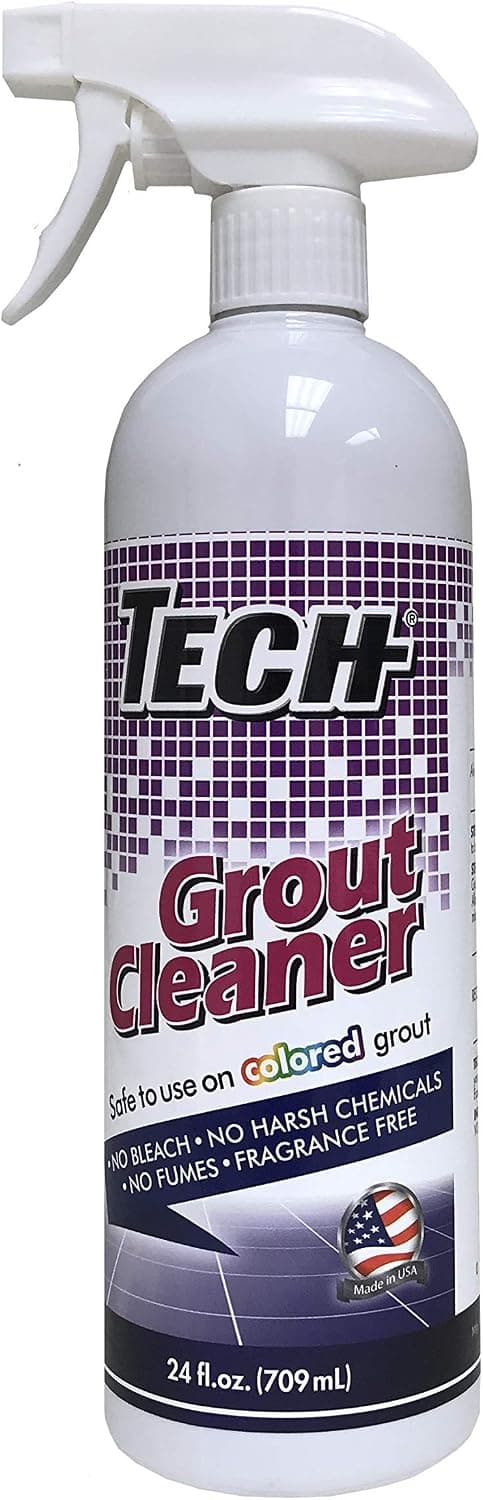 TECH Grout Cleaner - Ready To Use Grout Cleaner Spray for Tiles, Floors and Walls with No Harsh Chemical (24 Oz)