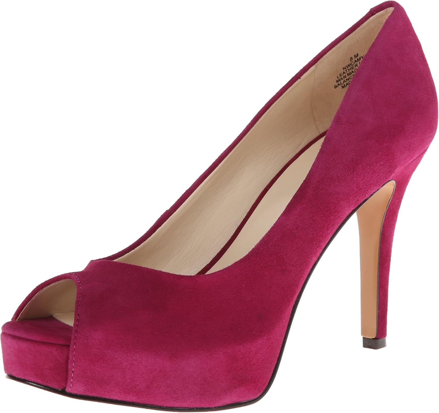 Nine West Women's Camya Suede Platform Pump
