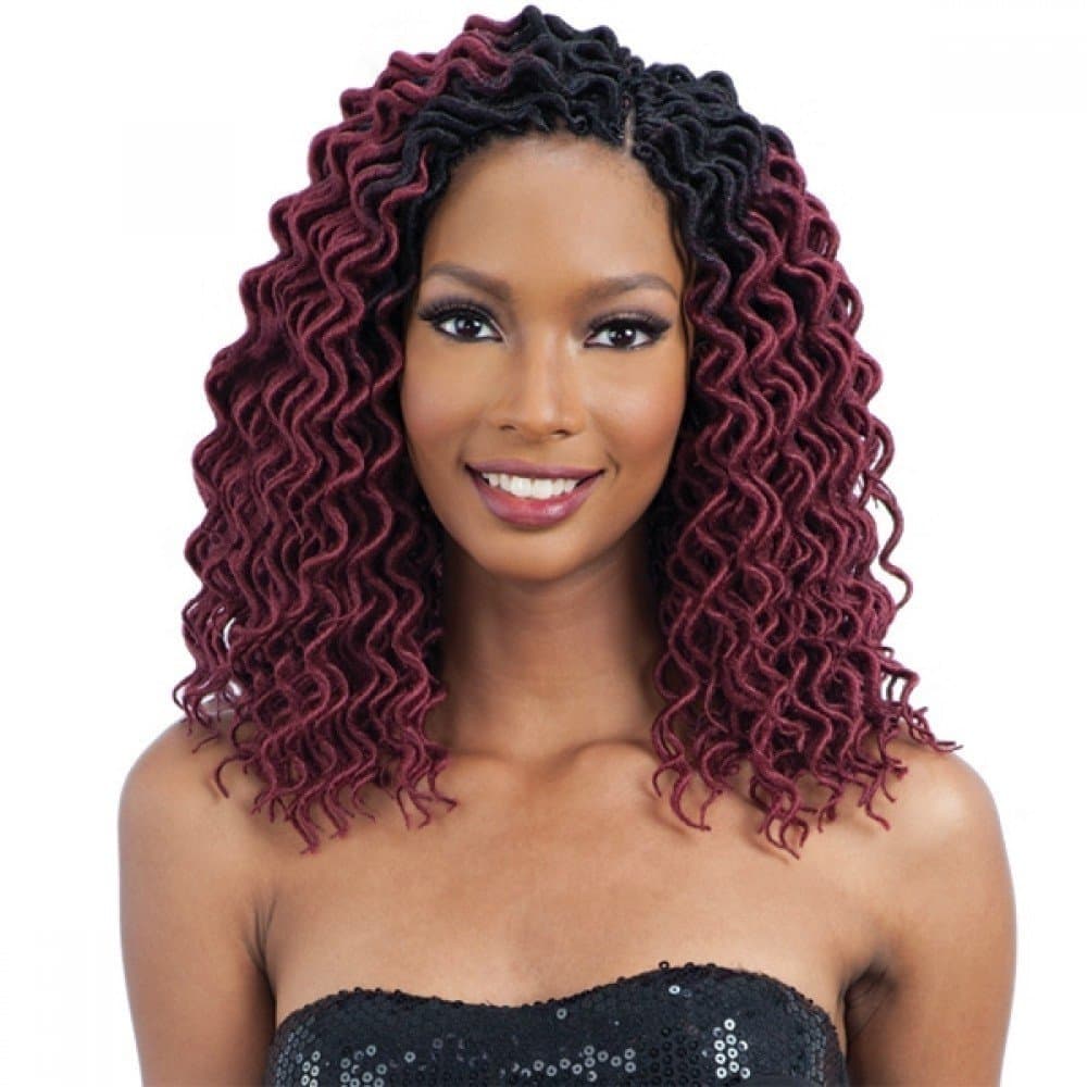 CURLY FAUX LOC SMALL (OT99J) - FreeTress Synthetic Crochet Braid