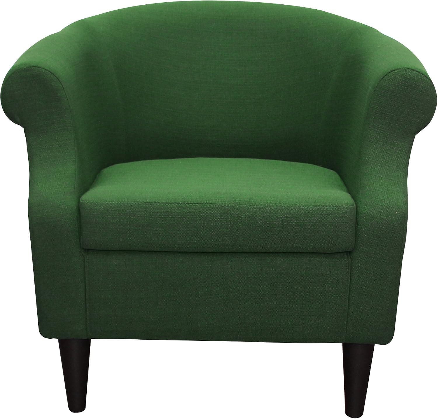 Parker Lane Lori Club Chair, Klein Emerald Green